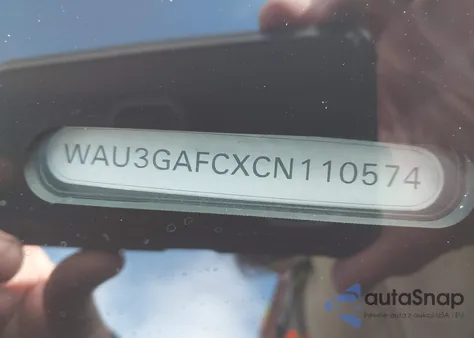 2012 Audi A7 Premium из США, поврежденный, VIN WAU3GAFCXCN110574